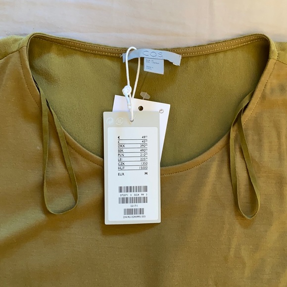 COS Green Tank Top: Medium - Picture 3 of 4